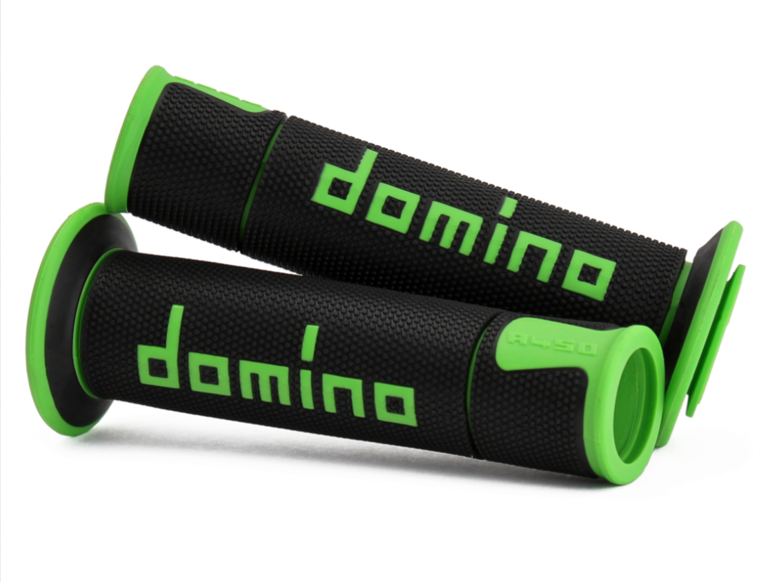 COPPIA MANOPOLE DOMINO A450 ROAD-RACING - VARI COLORI