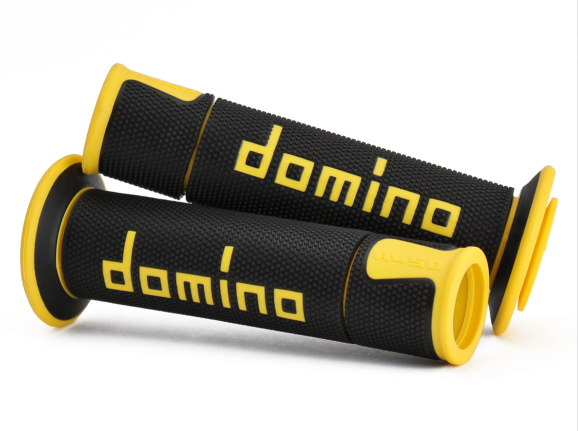 COPPIA MANOPOLE DOMINO A450 ROAD-RACING - VARI COLORI