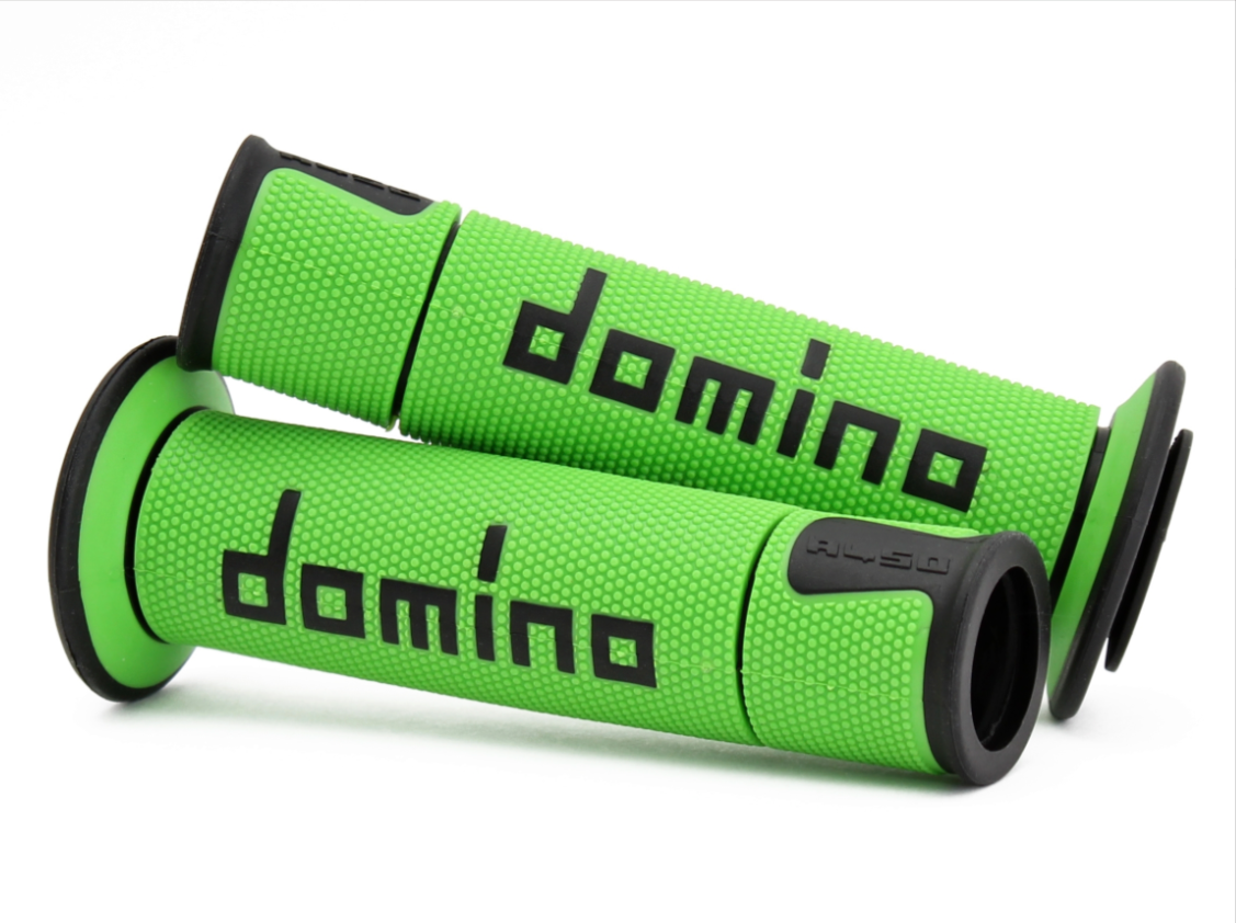 COPPIA MANOPOLE DOMINO A450 ROAD-RACING - VARI COLORI