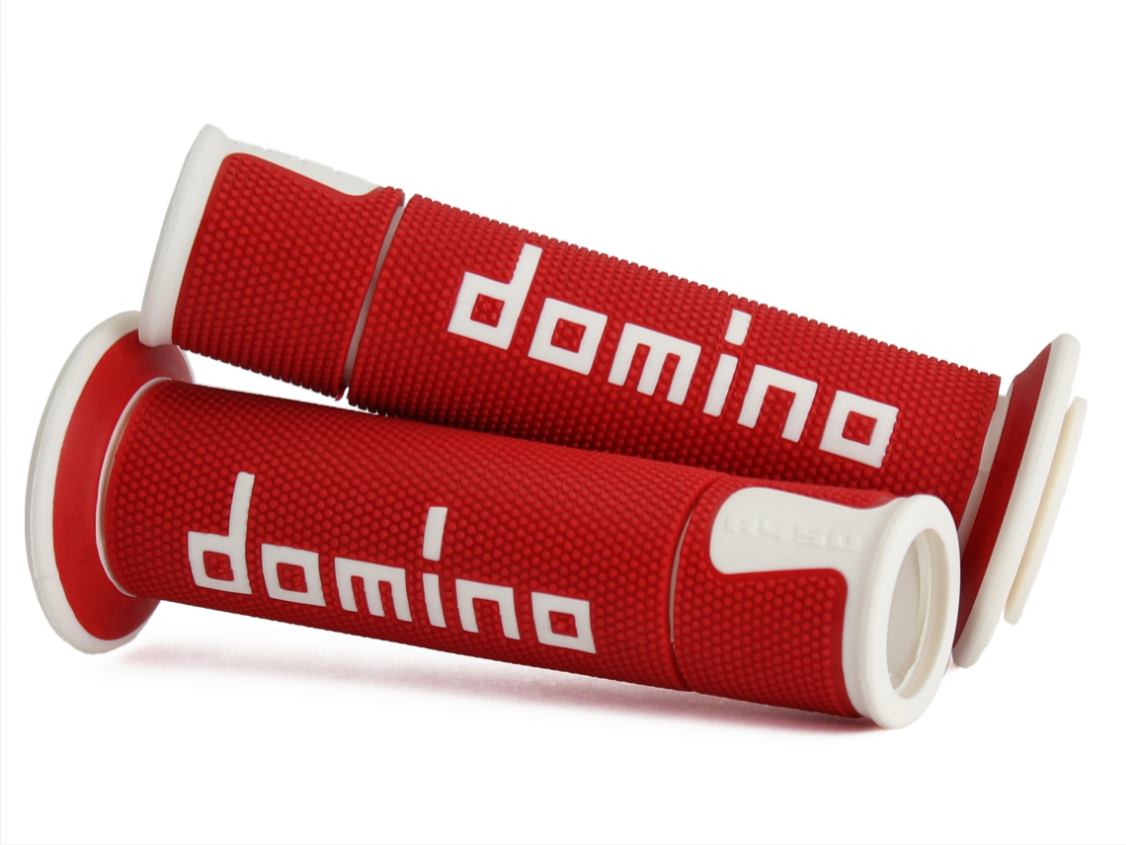 PAIR OF DOMINO A450 ROAD-RACING GRIPS - VARIOUS COLORS