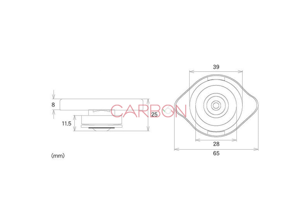 TAPPO RADIATORE DRC 1.6KGF/CM2 ALTA PRESSIONE