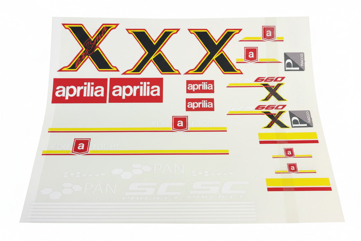 Aufkleber Kit Replica Aprilia Rsv4 1100 X Extrema Ex3ma Xtrema X3ma 2021 2022 2023 2024 - Aufkleber Aufkleber Logo Marke Logo Grafiken