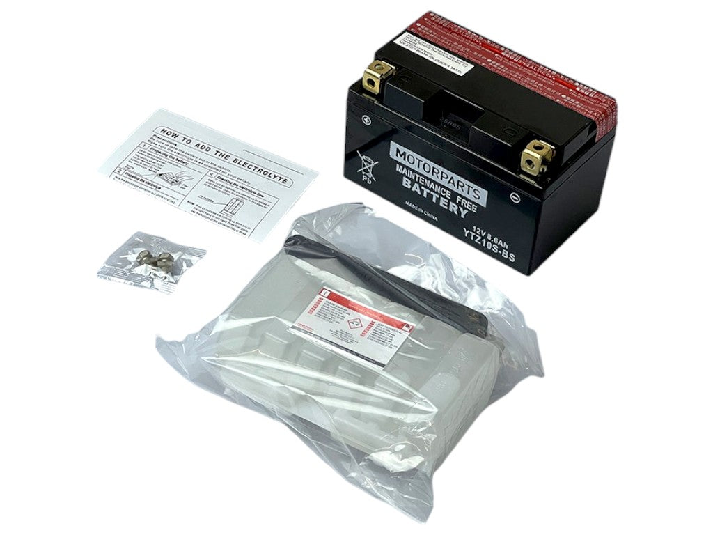 YTZ10S | BATTERIE AGM | PIÈCES MOTEUR | YTZ10S-BS | 12 V 8,6 Ah