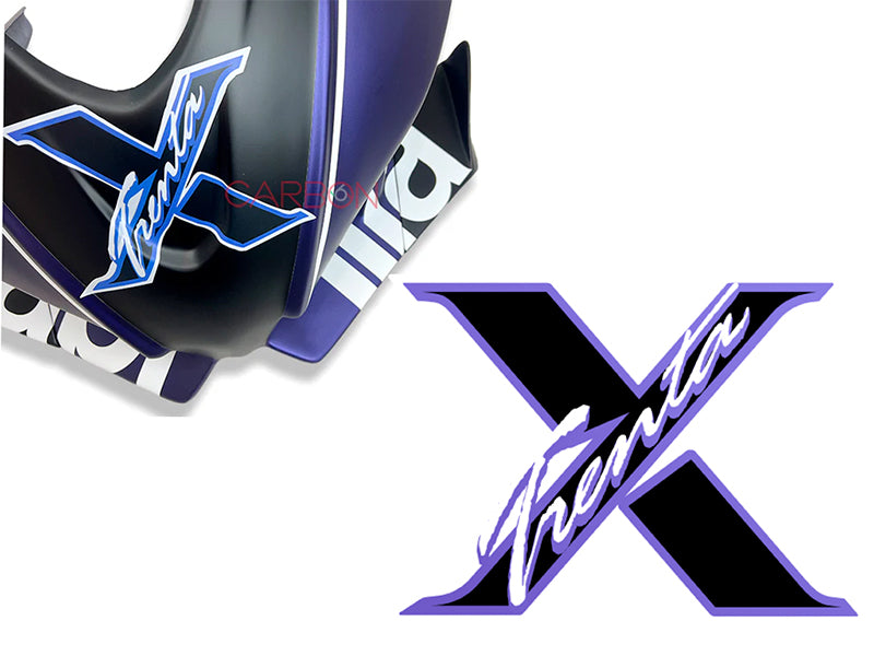 1 X RÉPLICA DE CALCOMANÍA FRONTAL PARA XTRENTA X30 | PEGATINA APRILIA XTRENTA RSV4 1100 2021 2022 2023 2024 2025
