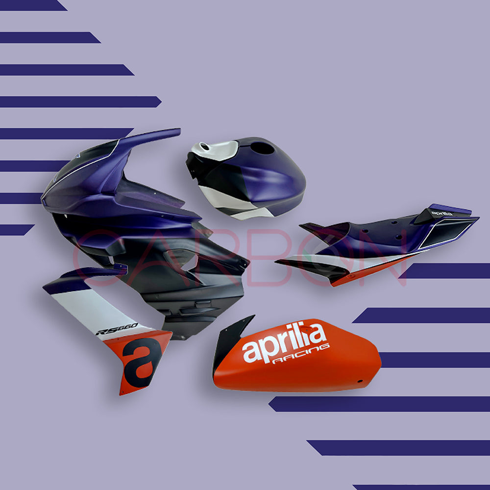 KIT CARENA COMPLETA RACING SIXFIBER APRILIA RS 660 2022 2023 2024 VERNICIATA REPLICA RSV4 XTRENTA