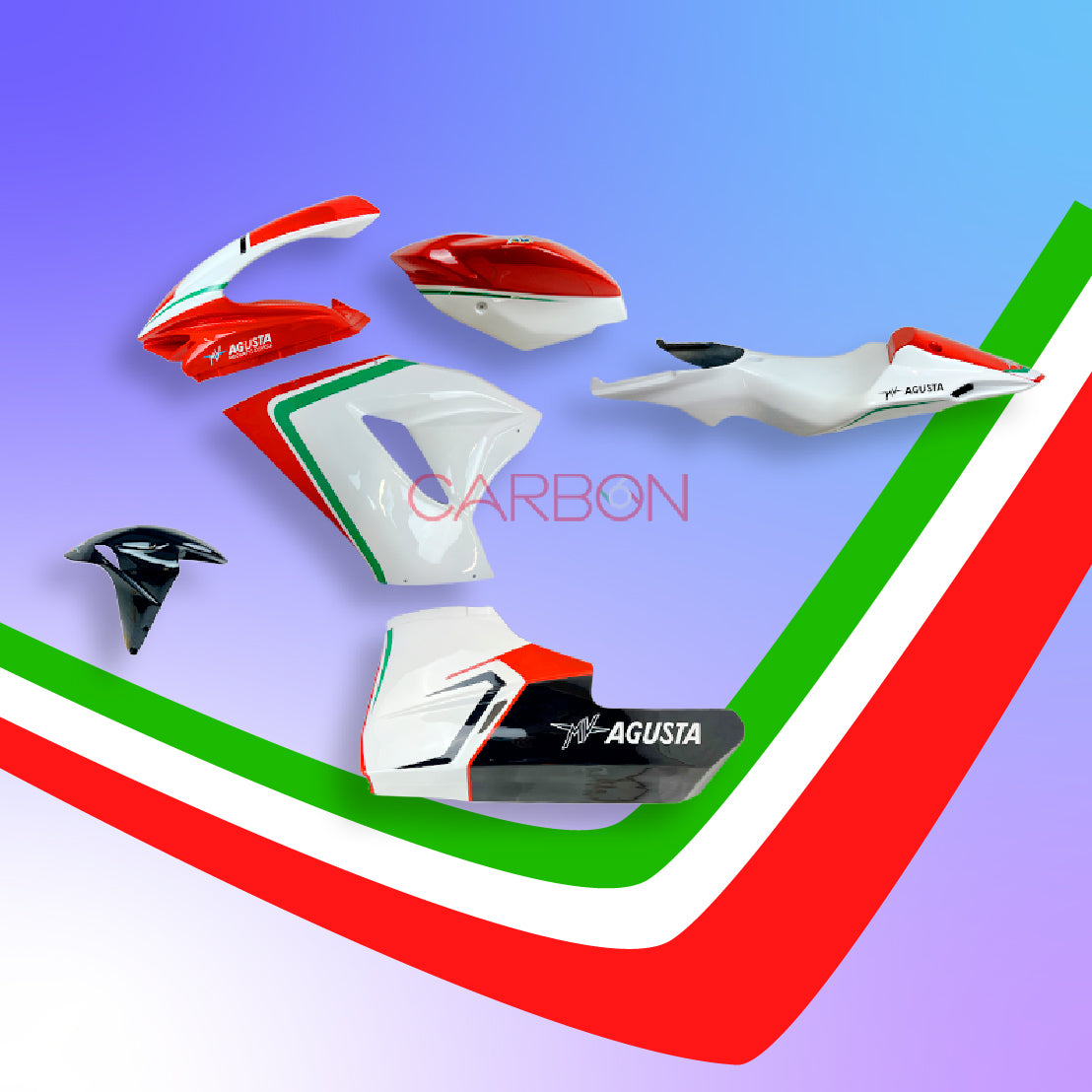 COMPLETE FAIRING KIT RACING REPLICA CORSE MV AGUSTA F3 800