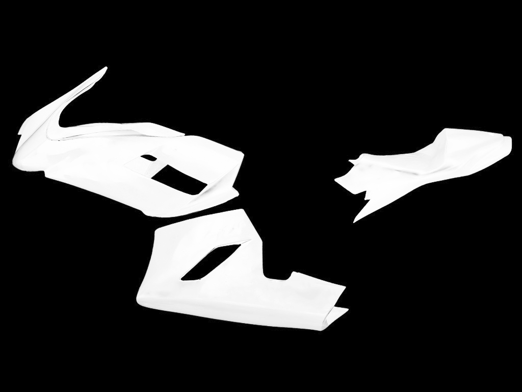 CARÉNAGE COMPLET RACING EN FIBRE DE VERRE KAWASAKI ZX-6R 2007-2008