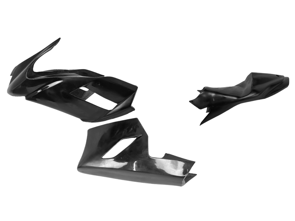 CARÉNAGE COMPLET RACING EN FIBRE DE VERRE KAWASAKI ZX-6R 2007-2008