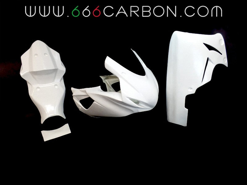 KOMPLETTE RENNSCHALENVERKLEIDUNG FIBERGLAS SUZUKI GSX R 600 -750 2011-2025