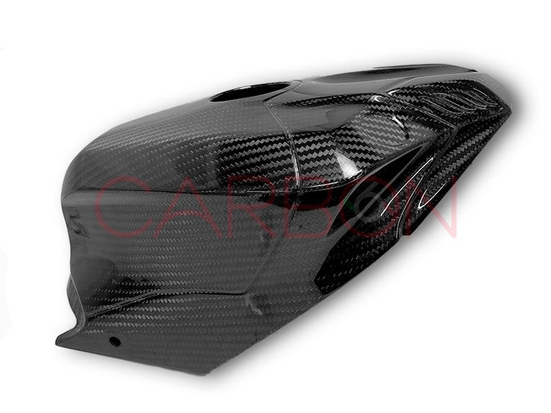 COUVRE RESERVOIR RACING VERSION SBK - DOSSIER DE SELLE CARBONE YAMAHA YZF R1 2020-2025
