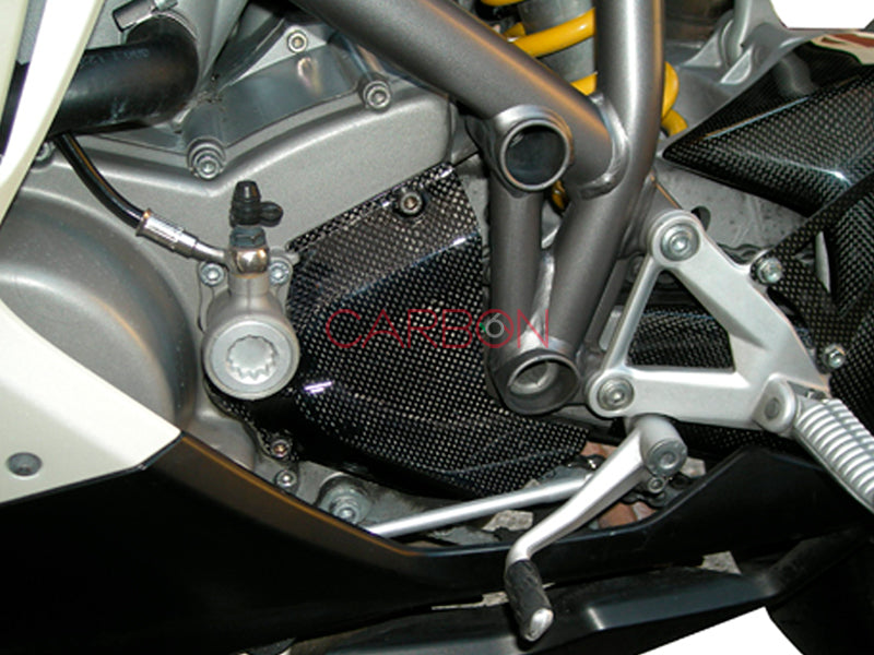 COUVERCLE DE PIGNON FERMÉ AUTOCLAVE CARBONE PLAIN DUCATI SBK 848 1098 1198
