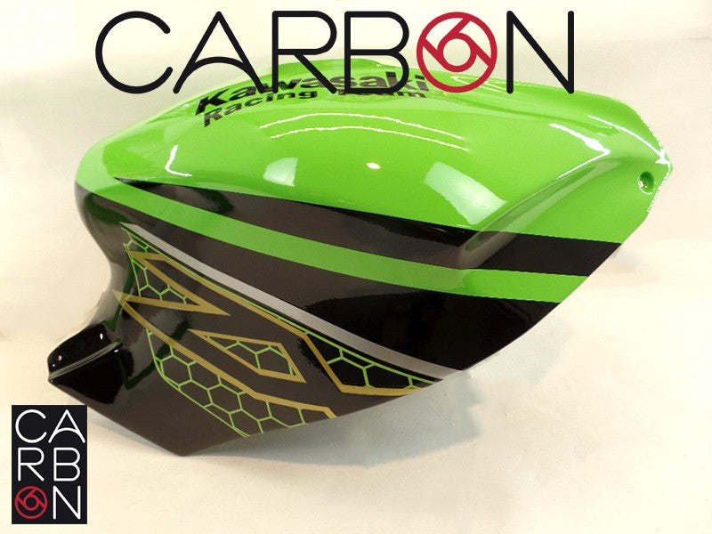 COUVERCLE DE RESERVOIR PEINT REPLICA RACING SIXFIBER KAWASAKI ZX-10 R 2011-2025