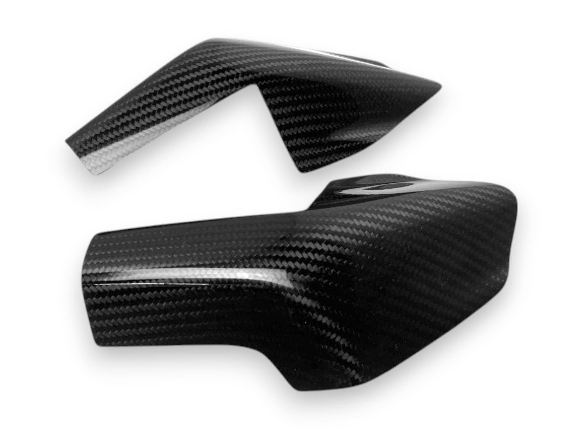 COPPIA COPRI SPIGOLI SERBATOIO PARASIGOLI PROTEZIONE IN CARBONIO | DUCATI PANIGALE V4 / V4S / V4R / Tricolore 2025