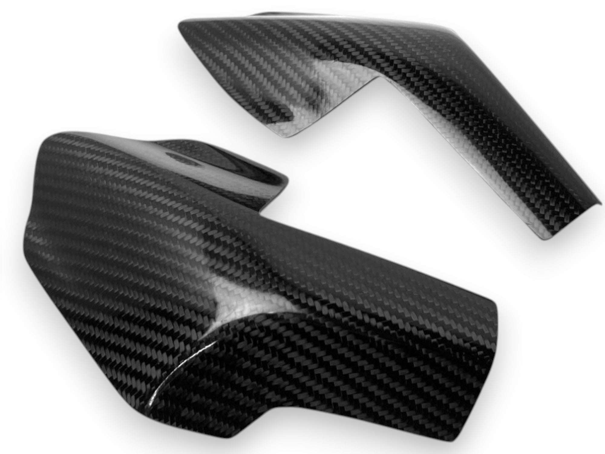 COPPIA COPRI SPIGOLI SERBATOIO PARASIGOLI PROTEZIONE IN CARBONIO | DUCATI PANIGALE V4 / V4S / V4R / Tricolore 2025