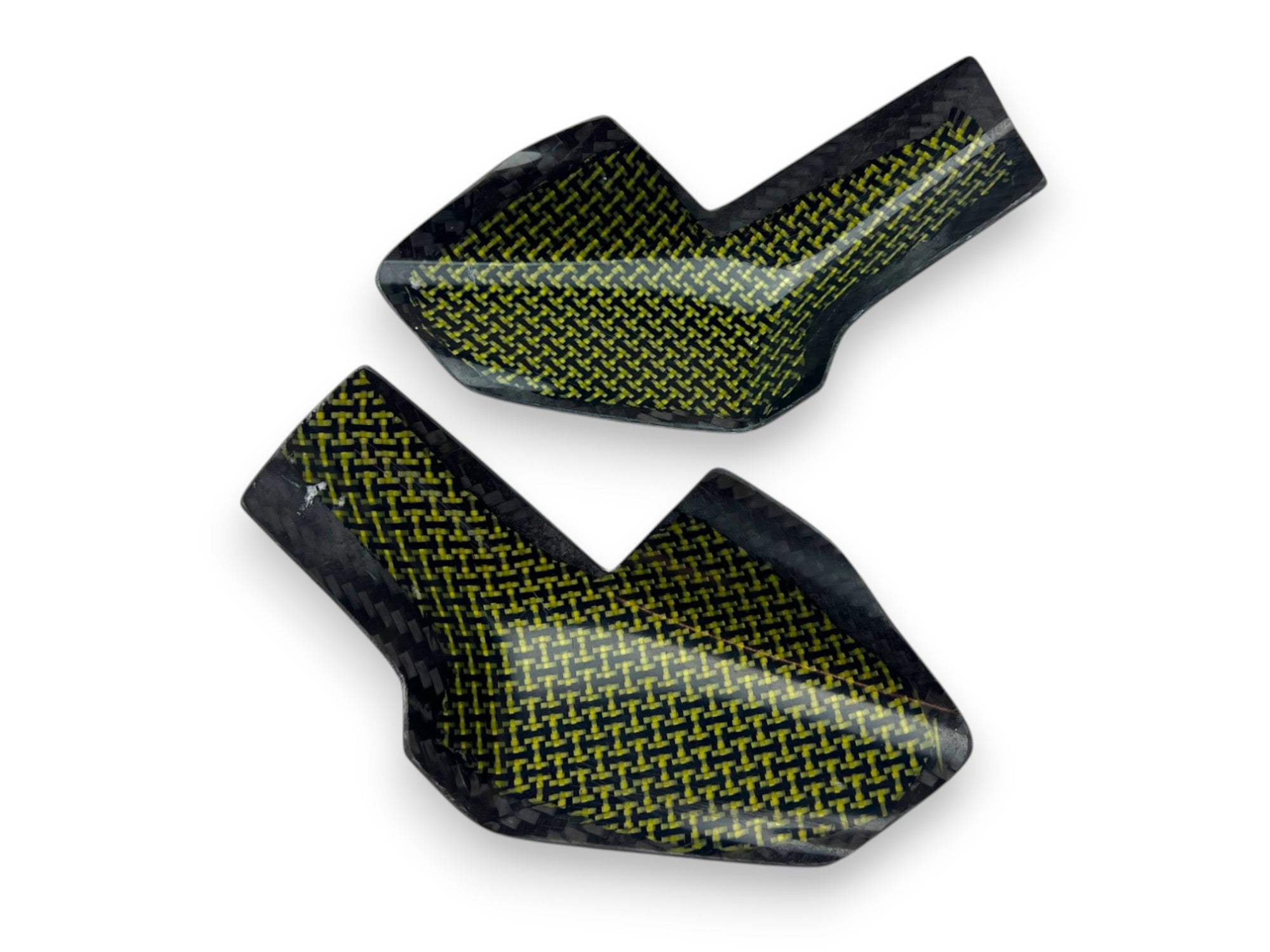 COPPIA COPRI SPIGOLI SERBATOIO PARASIGOLI PROTEZIONE IN CARBONIO | DUCATI PANIGALE V4 / V4S / V4R / Tricolore 2025