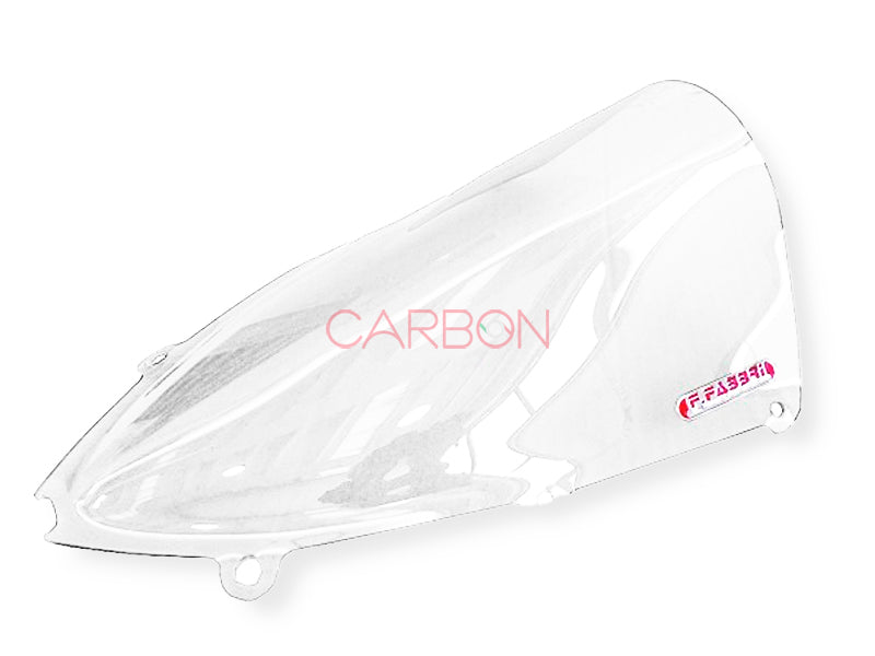 PANTALLA DOBLE BURBUJA DE PLEXIGLÁS TRANSPARENTE F.FABBRI A174 /C APRILIA RSV4 1100 2015 - 18 Y 1100 2019 - 20