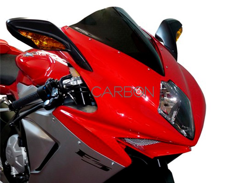 F.FABBRI ÉCRAN DOUBLE BULLES EN PLEXIGLAS POUR MV AGUSTA F3 675 - COD MV150