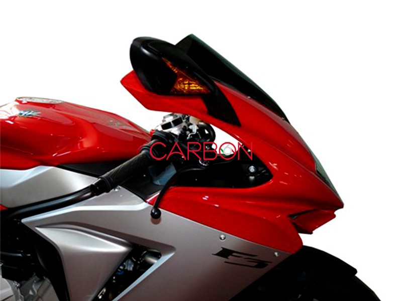 F.FABBRI ÉCRAN DOUBLE BULLES EN PLEXIGLAS POUR MV AGUSTA F3 675 - COD MV150