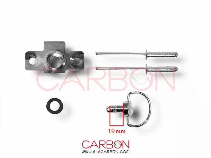 KIT VITE A SGANCIO RAPIDO CARENE MOTO 19MM