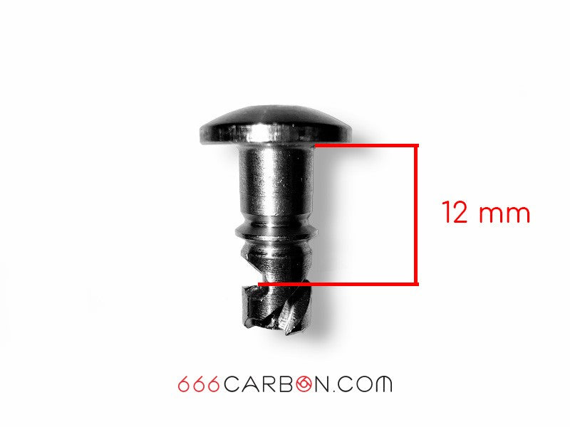 VIS À DÉGAGEMENT RAPIDE LIGHTECH POUR CARÉNAGES DE MOTO 12MM