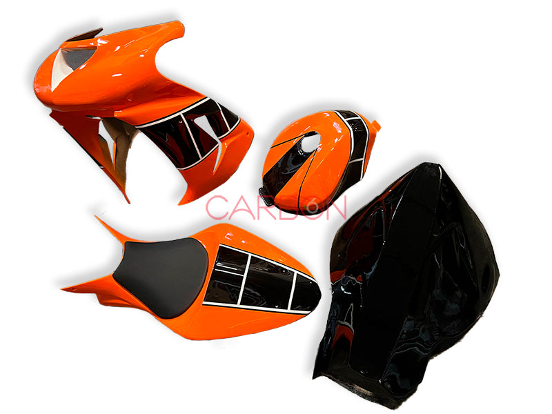COMPLETE FIBERGLASS RACING FAIRING KIT KAWASAKI ZX-6R 2005-2006
