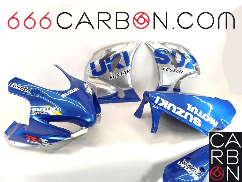 KIT CARÉNAGE COMPLET SIXFIBER RACING REPLICA MOTO GP 2020 GSX-R 1000 2017-25