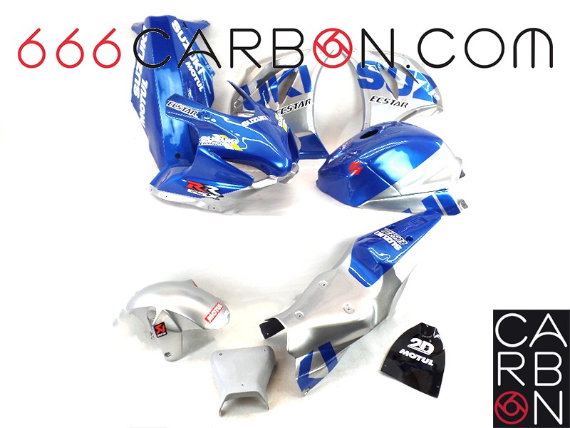 KIT CARÉNAGE COMPLET SIXFIBER RACING REPLICA MOTO GP 2020 GSX-R 1000 2017-25