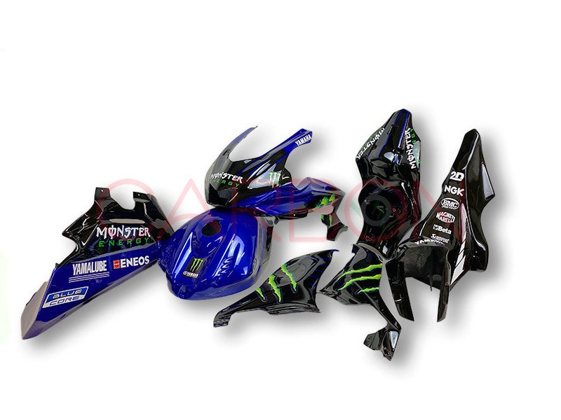KIT CARENA COMPLETA SIXFIBER RACING REPLICA MOTOGP YAMAHA YZF R6 2017-2025