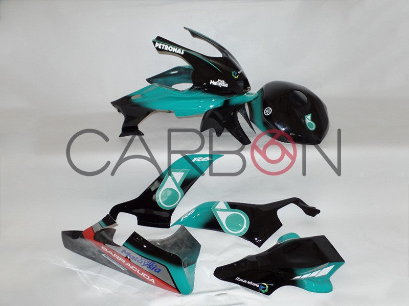 KIT CARENA COMPLETA SIXFIBER RACING REPLICA PETRONAS YAMAHA YZF R6 2017-2025