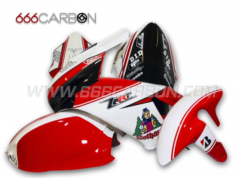 KIT CARENA COMPLETA SIXFIBER RACING ZART GSX-R 1000 2009-2016