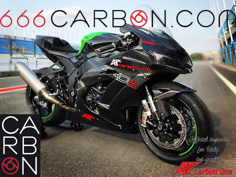 KIT CARENA COMPLETA CARBONIO NINJA ZX10R 16-20 TWILL 400