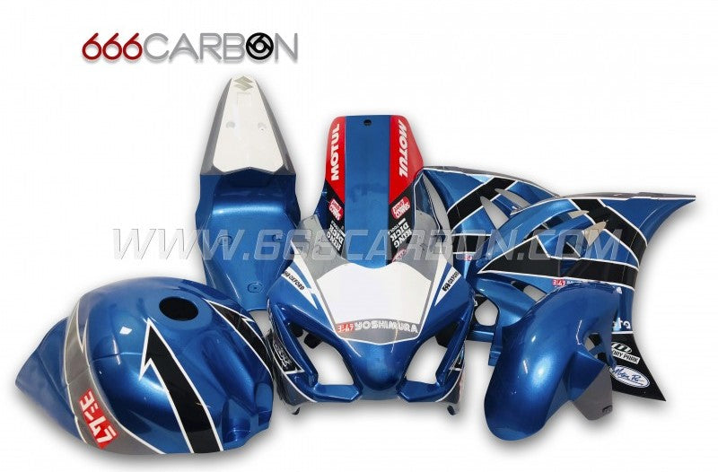 KIT COMPLET CARÉNAGE AVIOFIBER RACING YOSHIMURA-2 GSX-R 1000 2017-23