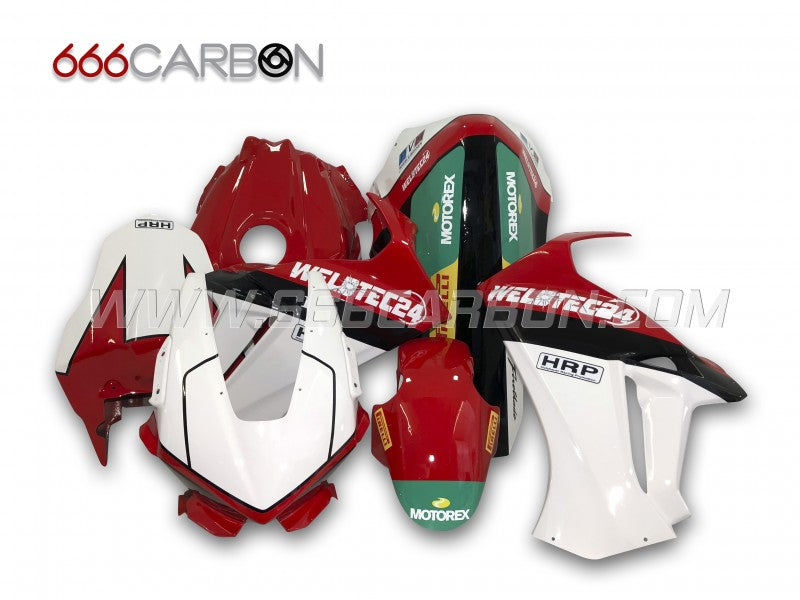 KIT CARENADO RACING COMPLETO SIXFIBER PINTADO CBR 1000 RR 2017-19