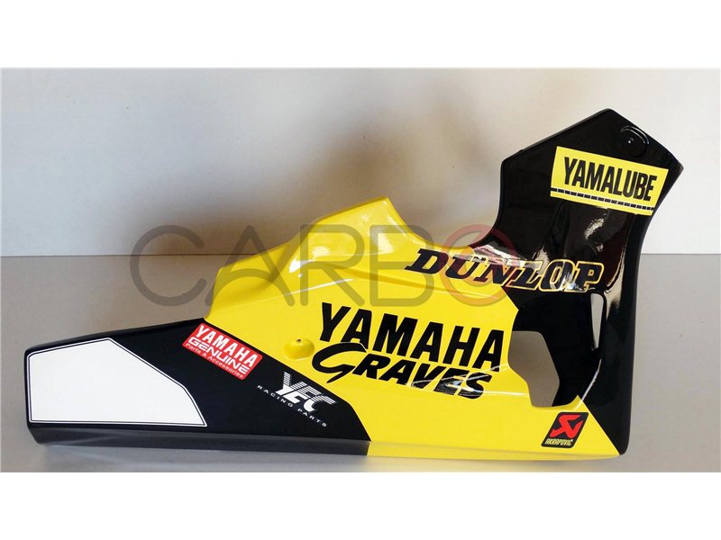 KIT CARÉNAGE COMPLET SIXFIBER RACING JAUNE ANNIVERSAIRE RÉPLIQUE YAMAHA YZF-R1 2015-19 / M
