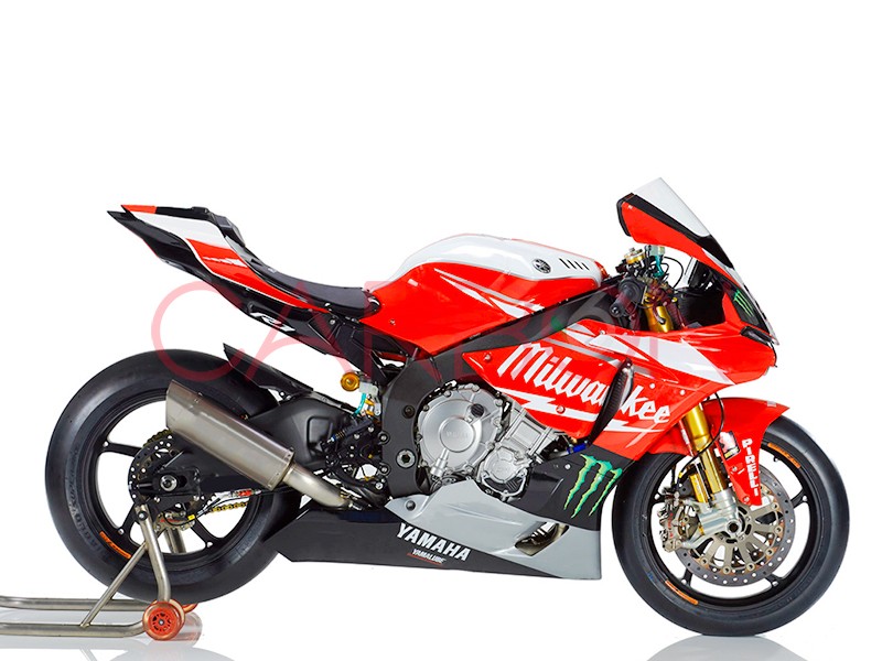 KIT CARÉNAGE COMPLET SIXFIBER RACING YAMAHA YZF R1 2020 - 2025 & R1 M REPLICA MILWAUKEE