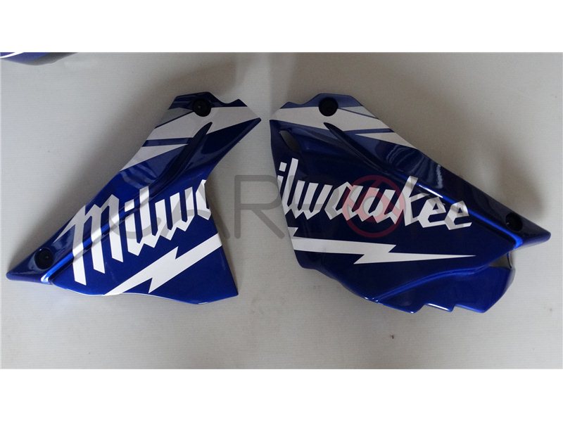 KIT CARÉNAGE COMPLET SIXFIBER RACING REPLICA MILWUAKEE BLEU YAMAHA YZF-R1 2015-19 / M