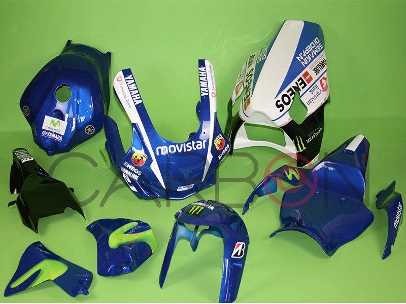 KIT CARENA COMPLETA RACING REPLICA MOTOGP 2016 YAMAHA YZF-R1 2015-19 / M