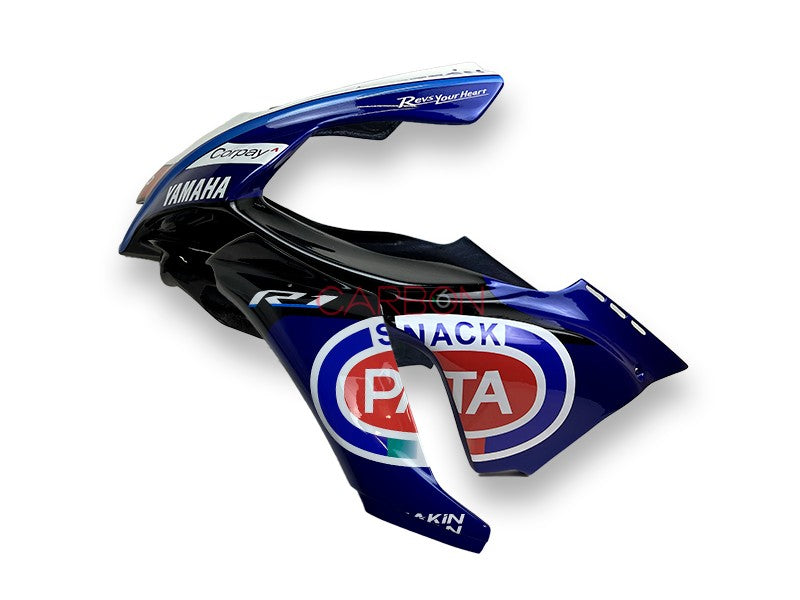 COMPLETE SIXFIBER RACING FAIRING KIT YAMAHA YZF R1 2020-2025 & R1 M REPLICA PATA BLUE