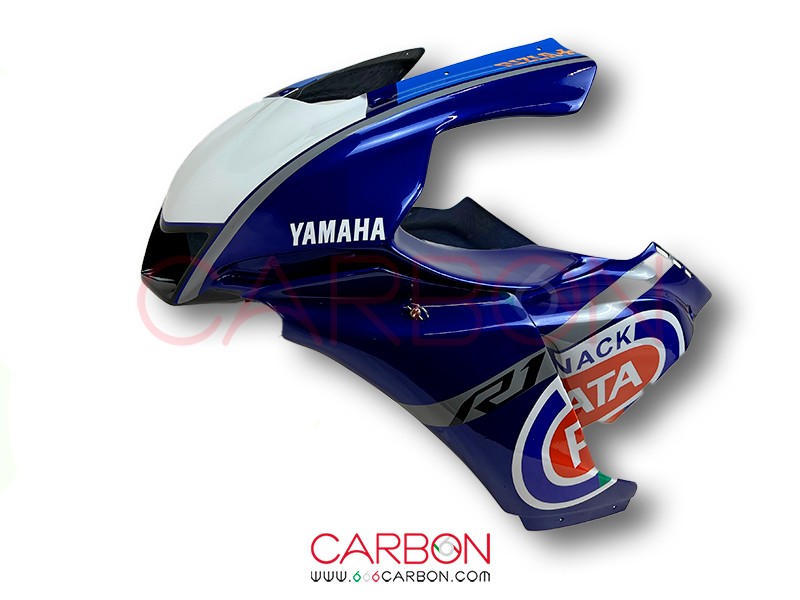 KIT CARÉNAGE COMPLET SIXFIBER RACING YAMAHA YZF R1 2020-2025 & R1 M REPLICA PATA BLEU