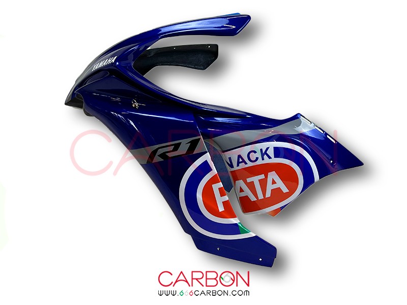 KIT CARÉNAGE COMPLET SIXFIBER RACING YAMAHA YZF R1 2020-2025 & R1 M REPLICA PATA BLEU