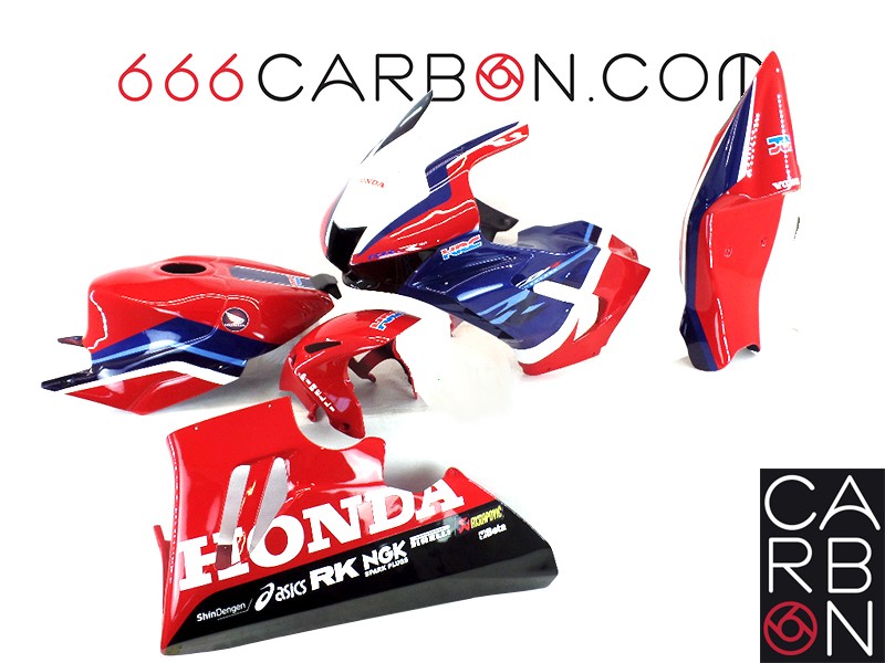 KIT CARÉNAGE COMPLET SIXFIBER RACING PEINT AVEC SELLE TECHNIQUE HONDA CBR 1000 RR 2020-2025