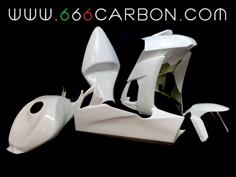 KIT COMPLET DE CARÉNAGE RACING EN FIBRE DE VERRE KAWASAKI ZX-10 R 2008-2010