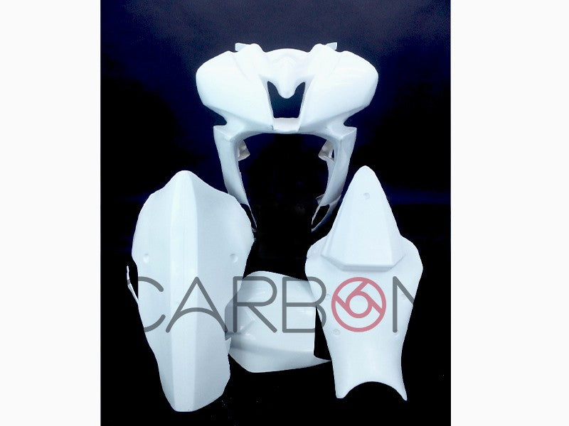 CARÉNAGE COMPLET RACING EN FIBRE DE VERRE YAMAHA YZF-R6 2008-2016