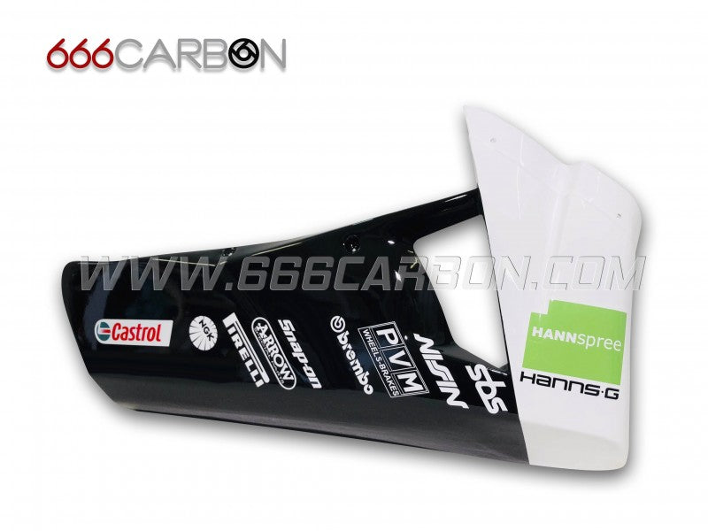 KIT CARÉNAGE COMPLET RACING RÉPLIQUE HANNSPREE SIXFIBER PEINT CBR 1000 RR 2012 - 16