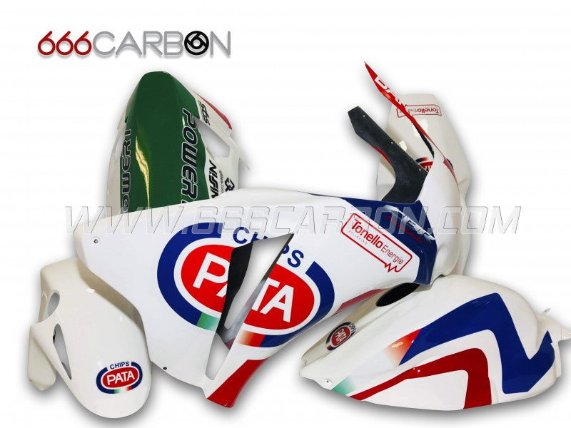 KIT CARÉNAGE COMPLET RACING RÉPLIQUE PATA SIXFIBER PEINT CBR 1000 RR 2012-16