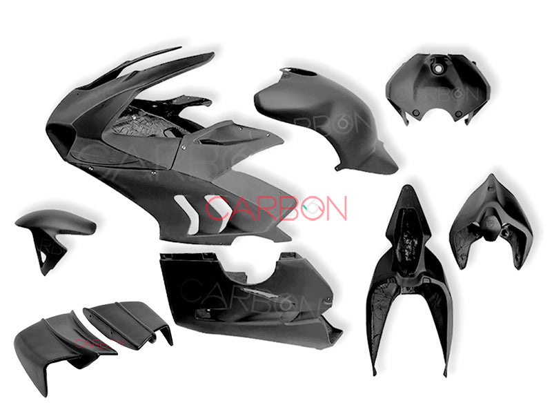 KOMPLETTES VERKLEIDUNGSSATZ MIT SIXFIBER RACING WINGS DUCATI V4R 2018 2019 2020 2021