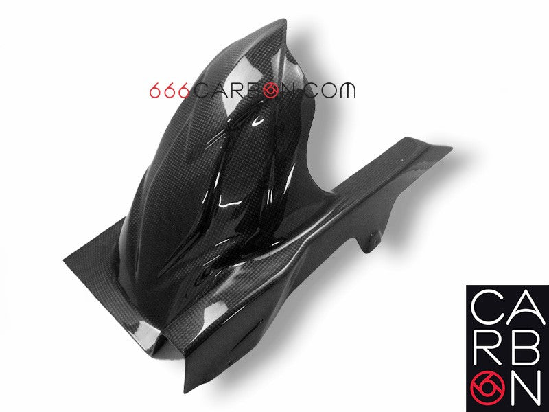 HECKKOTFLÜGEL AUS CARBON KAWASAKI Z-750 2007-2014