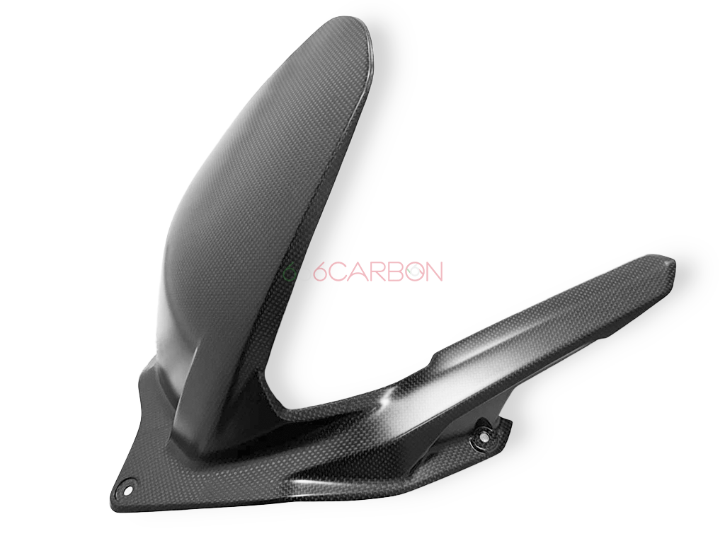 PARAFANGO POSTERIORE CON COPRI CATENA | CARBONIO AUTOCLAVE | DUCATI PANIGALE V4 / V4S / V4R / Tricolore 2025