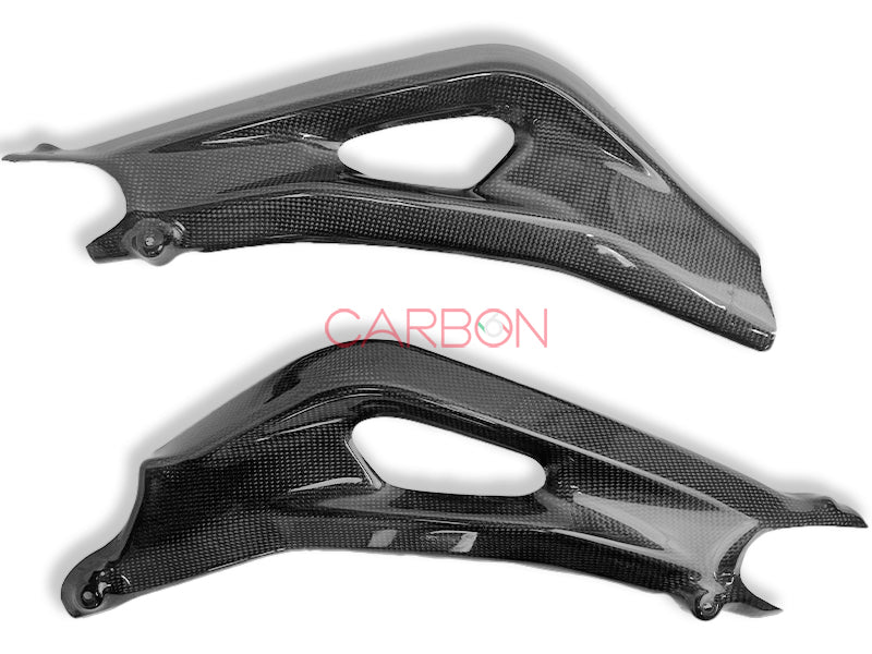 COPRI FORCELLONE CARBONIO TRIUMPH STREET TRIPLE 765 MOTO2