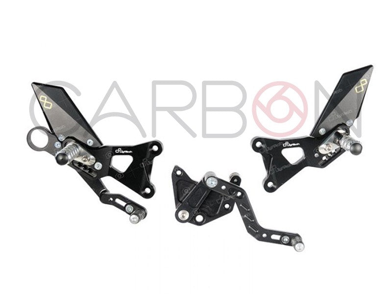 LIGHTECH FOOTPEGS BMW S 1000 RR / HP4 2009-14 AND S 1000 R 2014-16
